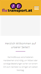 Mobile Screenshot of fixtransport.at